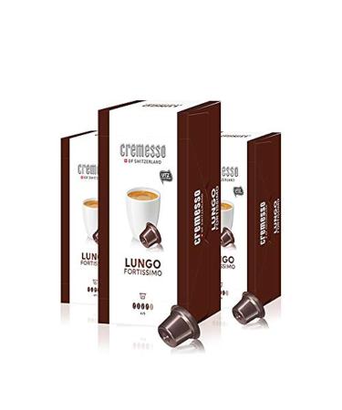 Cremesso Cremetto of Switzerland Model Lungo Fortissimo Inhoud 3x16 capsules