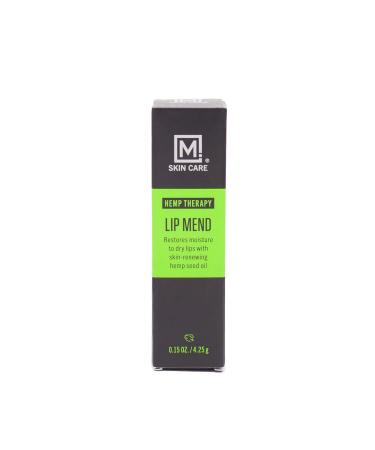 Hemp Therapy Lip Mend Balm for Men - Refreshing Peppermint & Shea Butter | Cruelty-Free International Shipping - Buy Online on GoSupps.com