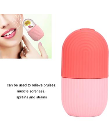 Buy Ice Face Scooters - Silicone Non-Slip Handle for Pain Relief & Skin Tightening | Durable Facial Massage Tool (New Pink) - Buy Online on GoSupps.com