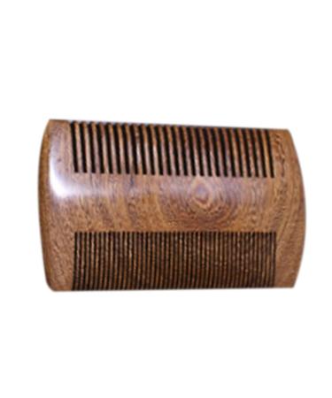 Comb Vintage Sandalwood Comb Gold Wire Sandalwood Bar Comb Handmade Beard&Hair Combs for Women Natural Beautiful Wood Tooth wooden comb