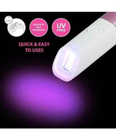 ASAB Light Therapy Acne Spot Treatment Pen Acne Scar Treatment Wrinkles Removal Spot Stick Blue and Red Light Therapy for Teenager Face Skincare Adult Beauty Device Fit for All Skin Types(Pink) - Buy Online on GoSupps.com