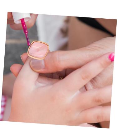 Palettes Annulaires Nail Art 2 Pi ces Taille Standard Motifs Coquillage Marbre pour Manucure Professionnelle Usage Salon Beaut  - Buy Online on GoSupps.com