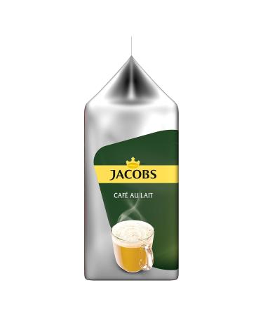 Buy Tassimo Jacobs Caf au Lait Capsules - 80 Pods (5 Packs 16 Drinks Each) - International Shipping Available - Buy Online on GoSupps.com