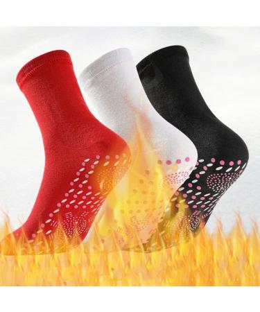 6pcs Ciieeo Mens Winter Self-Heating Magnetic Socks - Assorted Colors - Buy Online on GoSupps.com