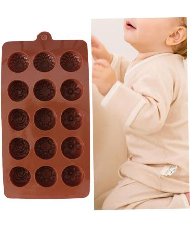 MAGICLULU 2pcs Decor Chocolate Silicone Molds Sphere Baking Silicone Candy Mold Candy Molds Silicone Moulds Cake Mold Silcone Molds Flower Baking Mould Cake Baking Molds Waffles Flowers mediumx2pcs Coffeex2pcs - Buy Online on GoSupps.com