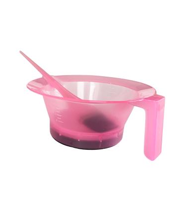 Professional 4-Piece Hairdresser Set - Pink Tinting Bowl Brush & Measuring Cup | International Shipping Available - Buy Online on GoSupps.com
