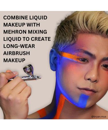 Buy Mehron Liquid Make-up - Blue (30 ml) | International Shipping Available | Perfect for Stage & Special Effects - Buy Online on GoSupps.com