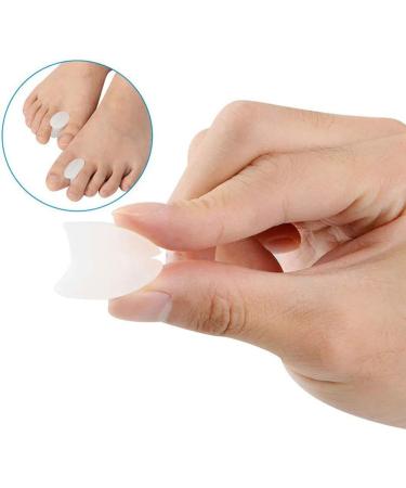 PEDIMEND Silicone Gel Toe Spreader for Bunion Treatment & Bunion Pain Relief - Prevent Painful Rubbing - Crooked Toe Cushion - Feet Care Thumb Bone Tool - Unisex - Foot Care (Pair - 2PCS) - Buy Online on GoSupps.com
