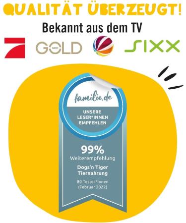 Dogs'n Tiger - 99% Meat + 1% Flaxseed Oil Dog Treats - Species-Specific Dog Treats with No Sugar Grains or Artificial Flavors (Chicken Fillet Pieces) - Buy Online on GoSupps.com