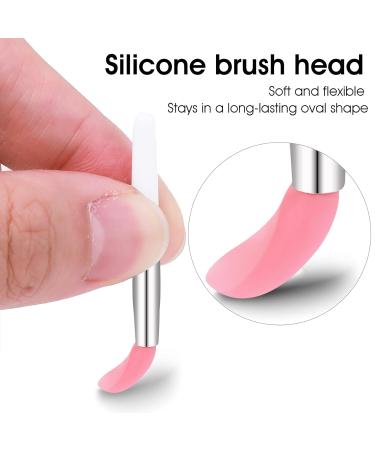 9PCS Silicone Lip Applicator Set - Reusable Lip Brush & Makeup Tool Kit for Lipsticks Eyeshadow & Cream Masks | International Shipping - Buy Online on GoSupps.com