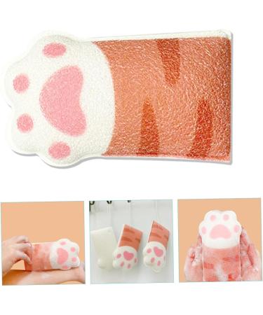 minkissy Cat Paw Bath Wipe Infant Bath Sponge Cat Paw Shower Sponge Toddler Bath Sponge Bath Sponges Back Brush Dry Brush for Body Baby Kids Bath Sponge Cartoon Bath Sponge Painless Newborn 12.5x7.5cm - Buy Online on GoSupps.com