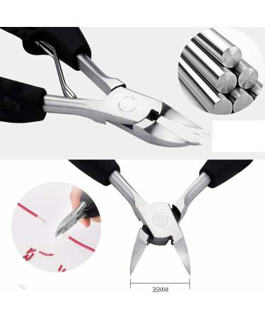 SVAASA Nail Clippers Large Olecranon Pliers Special Clippers Children Adult Stainless Steel Toe Nail Clipper Pedicure Nail Tools - Buy Online on GoSupps.com