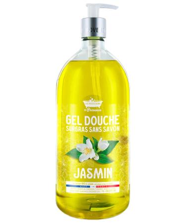 LES PETITS BAINS DE Provence Les Petits Bains de Provence Extra-Rich Soap-Free Shower Gel Jasmine 1L for All Skin Types