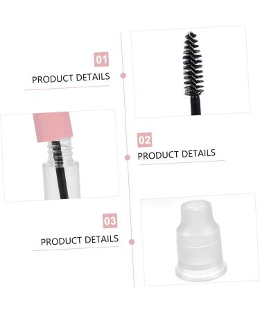 PLAFOPE 50 Pcs Mascara Empty Tube Mini Lipstick Mini Mascara Tubes for Castor Oil Clear Wand Plastic Pink - Buy Online on GoSupps.com