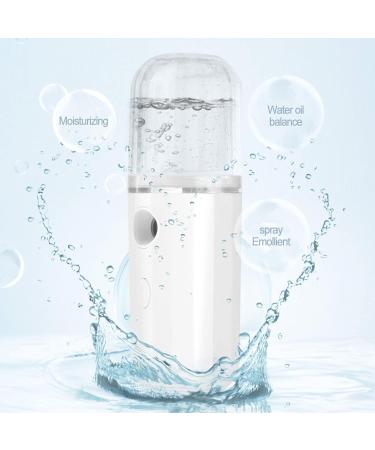 Face Mister - USB Rechargeable Face Humidifier 1oz /30ml Visual Water TankDeep Cleaning Moisturizing Facial Sprayer for Any Skin Daily Skin Care Makeup Wynott - Buy Online on GoSupps.com