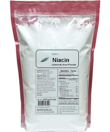 Niacin Vitamin B3 Pure Powder (250 Grams (8.8 oz)) 8.82 Ounce (Pack of 1) - Buy Online on GoSupps.com