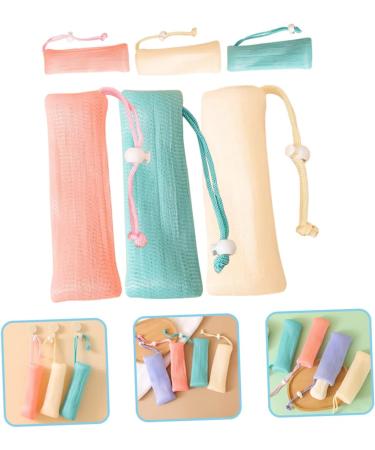 Healeved 18 Pcs Soap Bag Foaming Net Exfoliating Soap Pouch Soap Savers Soap Mesh Bag Soap Mesh Pouches Pe - Buy Online on GoSupps.com