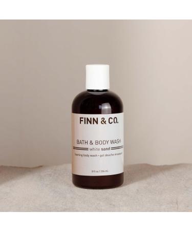 Buy FINN & CO. Bath & Body Wash for Men & Women - Cleanse Hydrate & Soothe | White Sand Fragrance | 8 oz - International Shipping Available - Buy Online on GoSupps.com