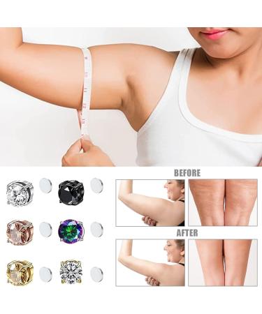 Magnet Earrings for Weight Loss | 6 Pairs Magnetic Acupressure & Lymphatic Drainage Therapy for Women - Buy Online on GoSupps.com