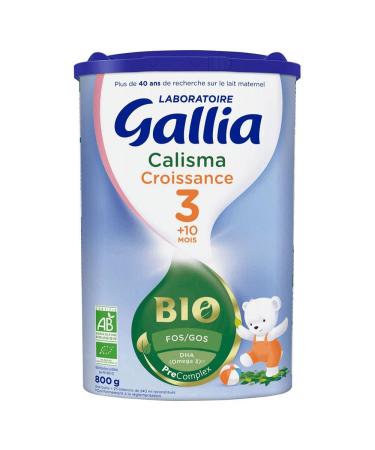 Gallia Calisma Growth 3rd Age + 10 Months Organic 800g