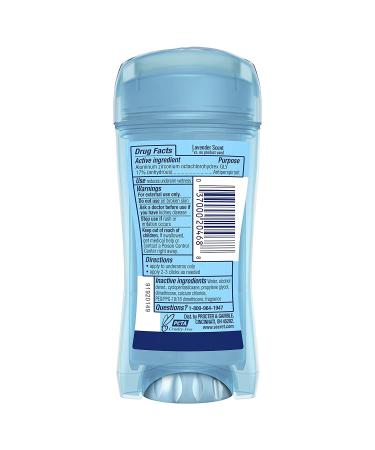 Secret Luxe Lavender Clear Gel Deodorant 2.7 oz | Anti-Perspirant - Buy Online on GoSupps.com