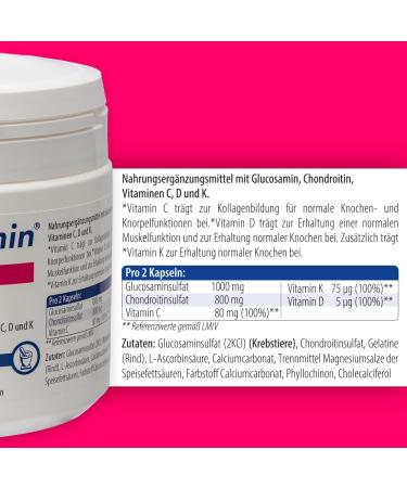 Arthrosamine Joint Capsules - High-Dose Glucosamine & Chondroitin for Smooth Joints - 270 Pieces | Original Pharmacy Product - Buy Online on GoSupps.com
