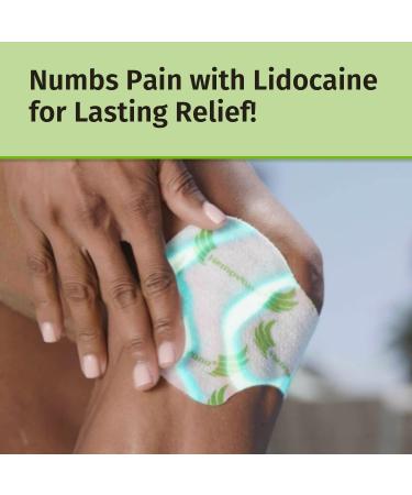 FDA-Listed Hemp Knee Relief Patch | CoolNumb Triple Action Technology | Up to 8 Hours Relief | Ergonomic Design - Buy Online on GoSupps.com