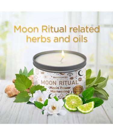Magical Moon Ritual Tin Candle - 6oz - Buy Online on GoSupps.com