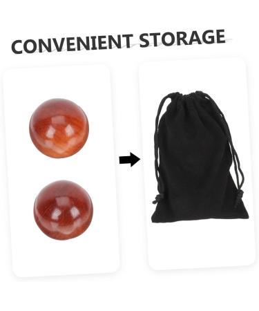 JECOMPRIS 6-Piece Wooden Massage Tools Set | Health Balls for Chinese Medicine & Meditation | Hand Rolling Wooden Fitness Balls - Buy Online on GoSupps.com
