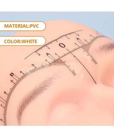 SOIMISS R gle Sourcils Professionnelle Autocollante 10 Pcs Outil de Mesure Jetable Graduation Claire Accessoires Pr cis pour Maquillage Permanent Tatouage Sourcils et Trac de Ligne  - Buy Online on GoSupps.com