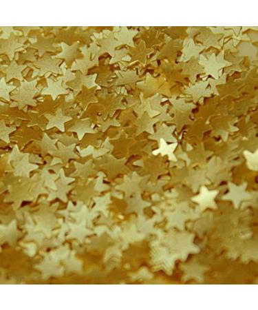 Rainbow Dust Edible Cake Confetti Sprinkles - Gold Stars 1.4g - Buy Online on GoSupps.com