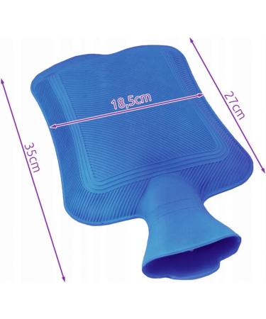 Personalized 2L Heat Bottle with Sweater Cover | Fleece Print Hot Water Bottle with Lid | Custom Photo/Text - Ideal for Comfort & Warmth - Buy Online on GoSupps.com