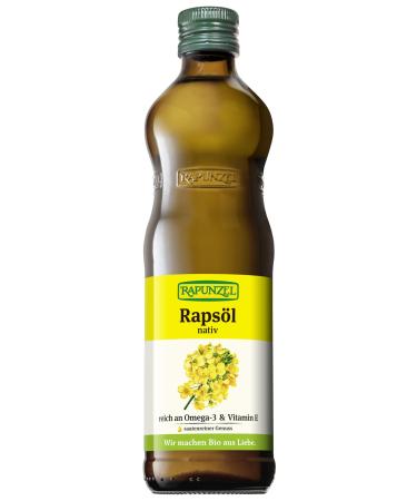 Rapunzel Native Rapeseed Oil 1 pack (1 x 500 ml) - Organic