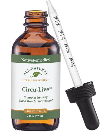 Native Remedies Circu-Live Herbal Supplement | Promotes Blood Flow & Healthy Circulation | 2 fl oz - Buy Online on GoSupps.com