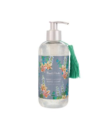 PAINT&PETALS Bluebell & Persimmon Scented Liquid Hand Soap Cleanses Softens & Hydrates Hands Gentle & Effective A Chic Addition to Any Kitchen or Bathroom 11.8 Fl Oz
