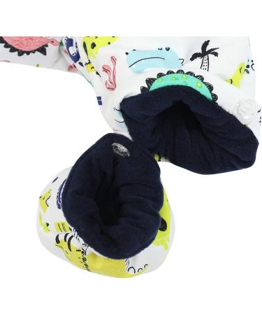 Hooded Baby Boys Winter Snowsuit Romper | Cotton Jumpsuit Outfit with Gloves & Booties | 3-6 Months - Buy Online on GoSupps.com