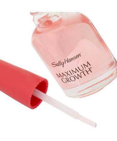 Sally Hansen Maximum Growth Clear Nail Strengthener - 0.45oz Triple-Protection Silk Formula - Buy Online on GoSupps.com