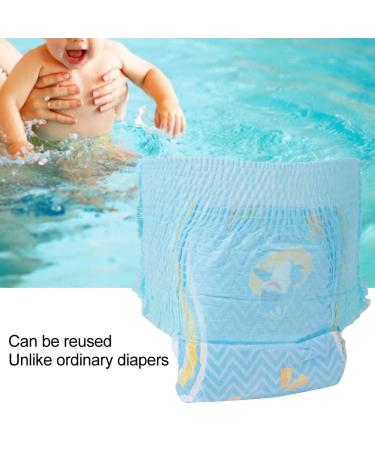 3 Pack Reusable Baby Swim Diapers - Waterproof Infant Swim Diapers for Newborns (XL 12-16 kg) | Eco-Friendly & Durable - Buy Online on GoSupps.com