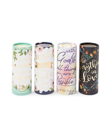 Cylinder Tissue Boxes - 400 Wipes - Religious Quotes (8 Pack) - Buy Online on GoSupps.com