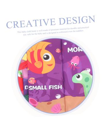 Abaodam 5-Stage Fabric Book for Toddlers | Early Development Baby Toys | Soft Crumpled Touch Book for Girls & Newborns - Buy Online on GoSupps.com