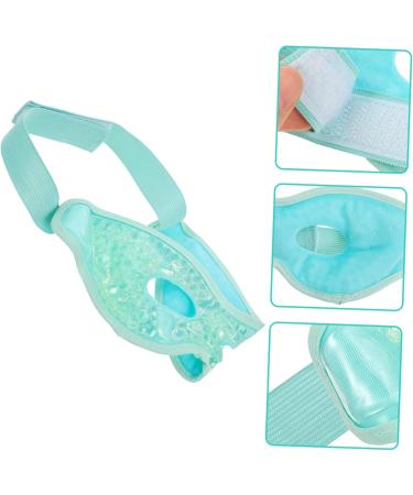 FOMIYES Eye Mask Eye Treatment Products Eye for Sleeping Cooling Blinder Travel Sleeping Mask Cooling Eye Pads Reusable Cold Eye Cool Mask Cooling Sleep Mask Hot Girl Gel Ice Bag Light Green 28.5x9x1.7cm - Buy Online on GoSupps.com