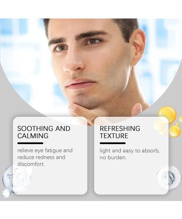 Retinol Eye Serum for Men Reduce Dark Circles & Puffiness Anti Aging Under Eye Cream with Glycerin & Retinol Hydrating Eyes Treatment for Wrinkles & Fine Lines Firming Bright Eyes Care (2pcs) - Buy Online on GoSupps.com
