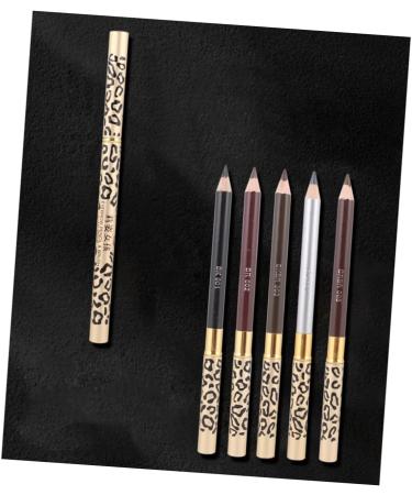 OHPHCALL 2pcs Eyebrow Pencils Grey Brown Eyebrow Definer Pencil Eyebrow Grey Pencil Lead Pencils Head Wooden 1 count (Pack of 1) As Shown - Buy Online on GoSupps.com