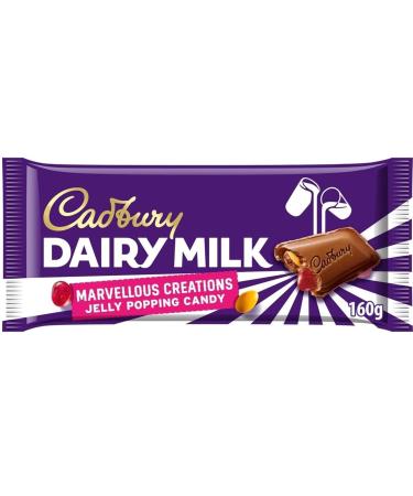 Cadbury Cadbury Dairy Milk MARVELLOUS CREATIONS Jelly Popping Candy Shells 200 g