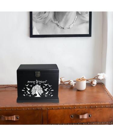 Cremation Urn for Human Ashes Adult Memorial Urn Funeral Keepsake Urns for Men Women Child Wooden Decorative Urns Box and Casket Tree of Life Large Capacity 230 Cubic Inches Pine Wood - Buy Online on GoSupps.com