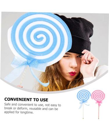 Alipis Lollipop Prop 2pcs Wedding for Lollipop Photography Festive Carnival Birthday Cosplay Ornaments Fake Large Props - Buy Online on GoSupps.com