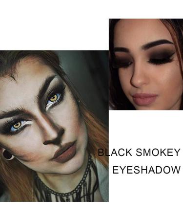 Black Smokey Gray Silver Glitter Eyeshadow Palette - 9 Cool Toned Shades by Black Radiance - Buy Online on GoSupps.com