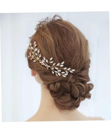 Didiseaon Hairpin Hair Comb Headgear Bride Accessories Crystal - Buy Online on GoSupps.com