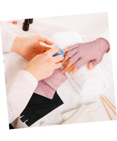 POPETPOP UV Manicure Gloves 8 Pairs Uv Gloves Nail Art Accessory Nail Art Gel Gloves for Gel Nails Anti-uv Fingerless Gloves Nail Gel Nail Art Accessories Anti-black Cotton Anti Gloves - Buy Online on GoSupps.com