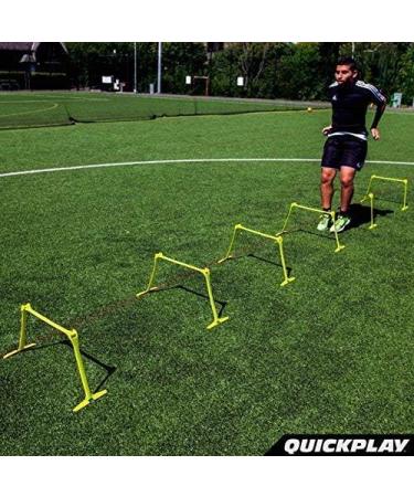 QUICKPLAY PRO Adjustable Height Speed Hurdles Set - 6 9 + 12 All-in-One Training Agility Plyometric Hurdles - Buy Online on GoSupps.com